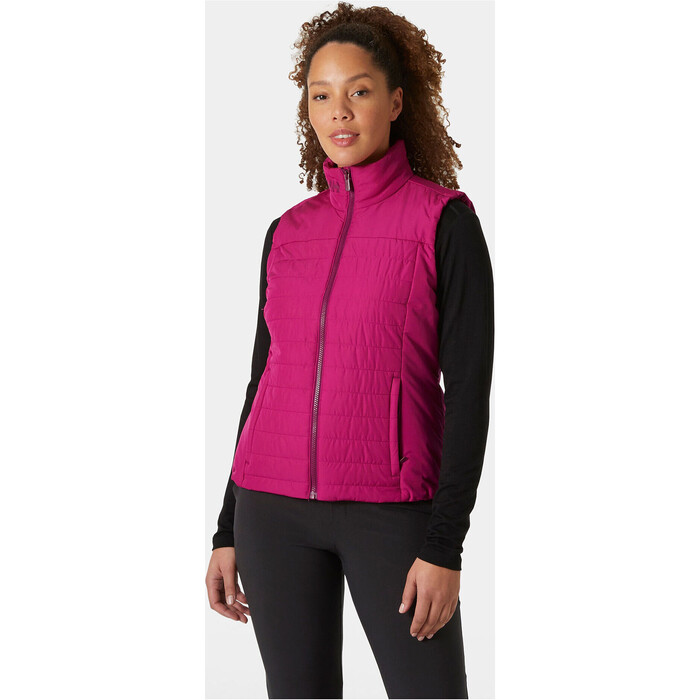 2024 Helly Hansen Womens Crew Insulator Vest 2.0 30240 - Magenta 2.0